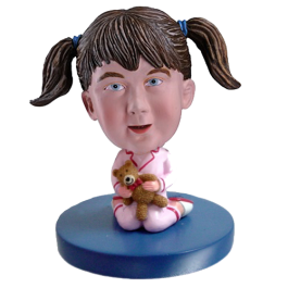 Girl and Bear 