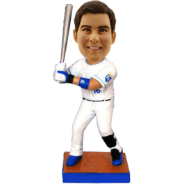 Kansas City Baseball Batter Custom Bobblehead