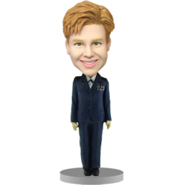 Lady Officer Bobblehead