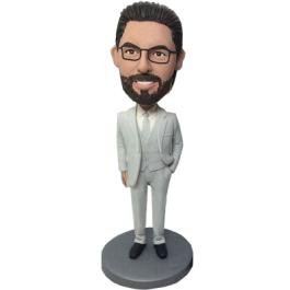 Light Grey Suit Groomsman