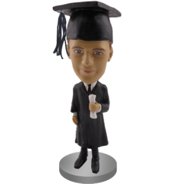 Male Graduate Custom Bobble