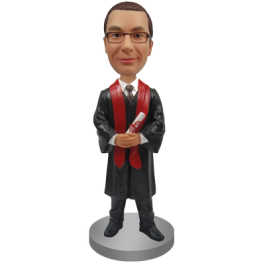 Male Graduate Custom Bobble Head