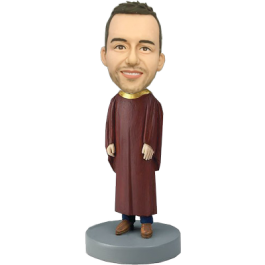 Male Graduate Custom Bobblehead