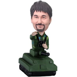 Man in Tank Custom Bobblehead