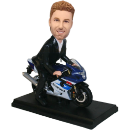 Man on Motorcycle