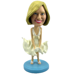 Marilyn Munroe Style Bobblehead
