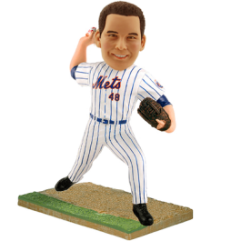 New York Baseball Pitcher Custom Bobblehead