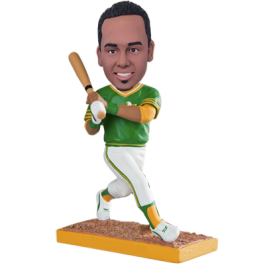 Oakland Baseball Batter Custom Bobblehead