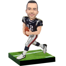 Patriots Football Fan Custom Bobblehead