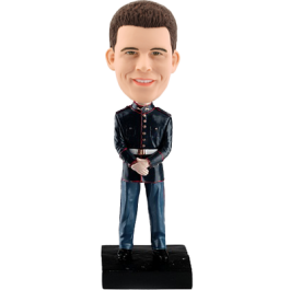 Personalized bobblehead Marine