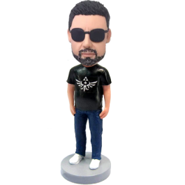Personalized Cool Man Bobblehead
