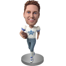 Personalized Football Buddy Bobble Head