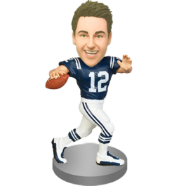 Personalized Football Fan Bobblehead