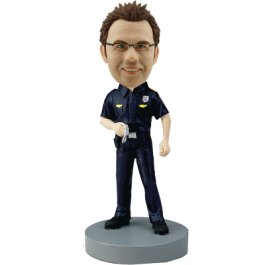 Personalized Police Bobble Head