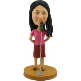 Personalized Singer Bobble Head