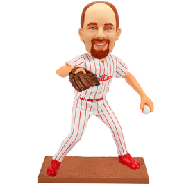 Philadelphia Baseball Buddy Personalized Bobblehead