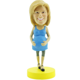 Expectant Mother Bobble Head