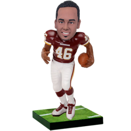Redskins Football Fan Custom Bobblehead
