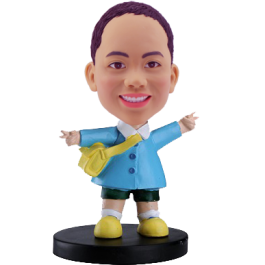 School Boy Custom Bobble Head