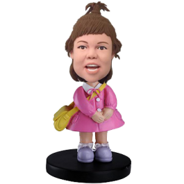 School Girl Custom Bobble Head