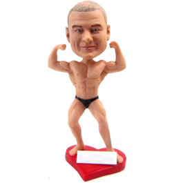 Sexy Body Builder Bobble Head