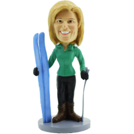 Skiing Woman