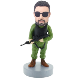 Soldier Personalized Bobblehead
