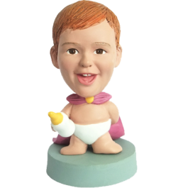 Superhero Baby Custom Bobblehead