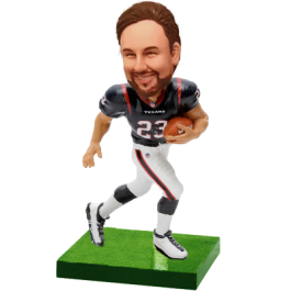 Texans Football Buddy Customized Bobblehead