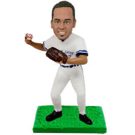 Toronto Baseball Pitcher Custom Bobblehead