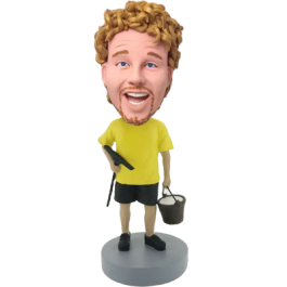 Window Cleaner Bobblehead