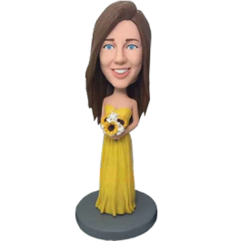 Yellow Dress Bidesmaid