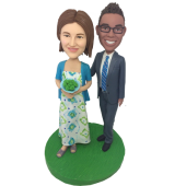 Casual Bride Anniversary Bobbleheads