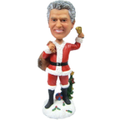 Personalized Christmas Bobblehead for Man