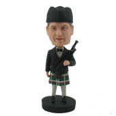 Customized Bagpipe Player Bobblehead
