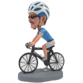 Custom Biker Bobble Head