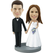 Custom Bride and groom Bobble head