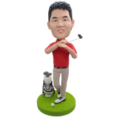 Custom Golfer Bobblehead