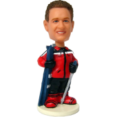 Custom Skiing Bobble Head