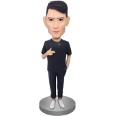 Custom Stylish Man Bobble Head
