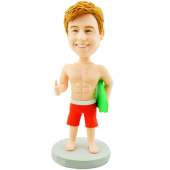 Custom Surfer Bobble Head