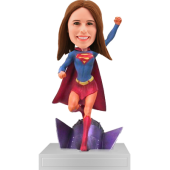 Personalized Superwoman Bobble Head