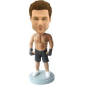 Customized Kickboxing bobblehead