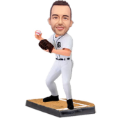 Detroit Baseball Pitcher Custom Bobblehead