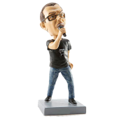 Excited Singer Bobble Head
