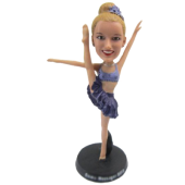 Female Gymnastics Custom Bobblehead