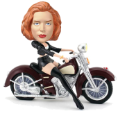 Female Motor Biker