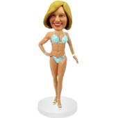 Fitness Woman Custom Bobblehead