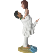 Groom Lifting Bride