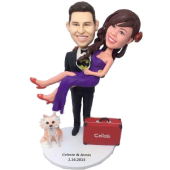 Hero Carrying Beauty Custom Bobbles